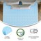 Flash Furniture Capri Comfortable Sleep 2 Inch Cooling Gel Infused 5-Zone King Memory Foam Mattress Topper HLC-5ZONE-KING-2-GG - alternate 5